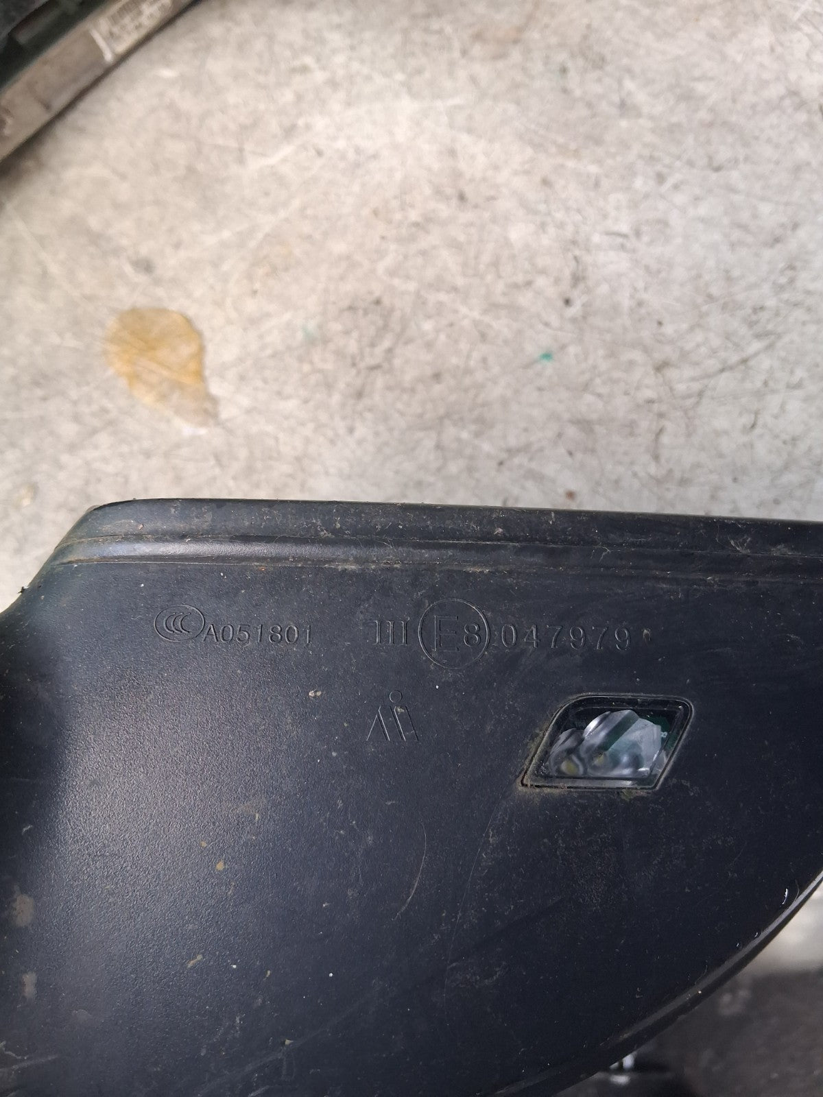 2023 VW VOLKSWAGEN TIGUAN OSF DRIVER SIDE RIGHT WING MIRROR E8047979
