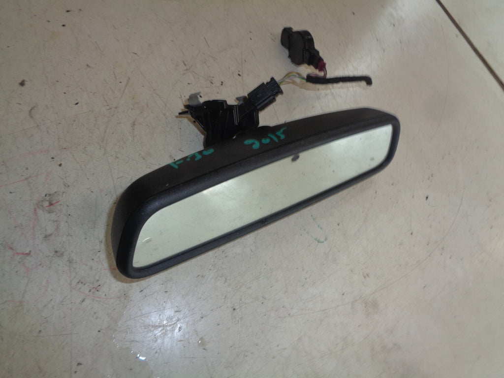 BMW 3 SERIES F30 2015 INTERIOR REAR VIEW MIRROR BLACK E11026662