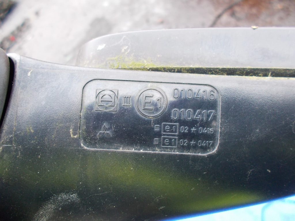 2004 MITSUBISHI GALANT OS DRIVERS SIDE WING MIRROR DOOR MIRROR E1010416