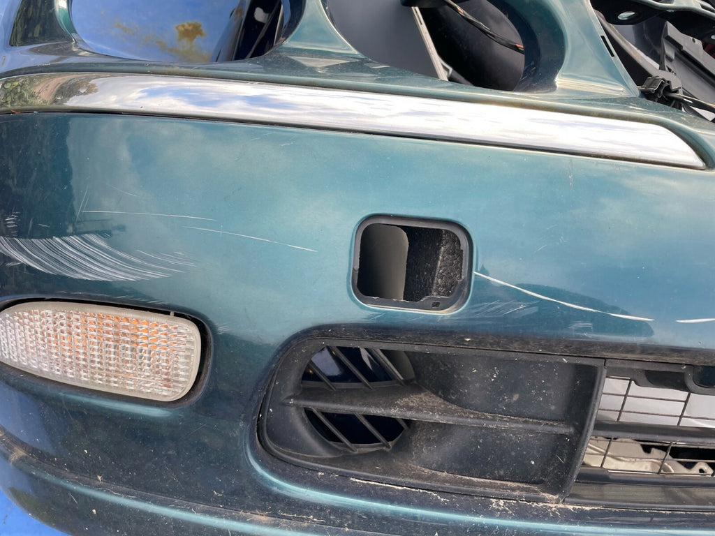 ROVER 75 2003 PRE FACELIFT FRONT BUMPER GREEN