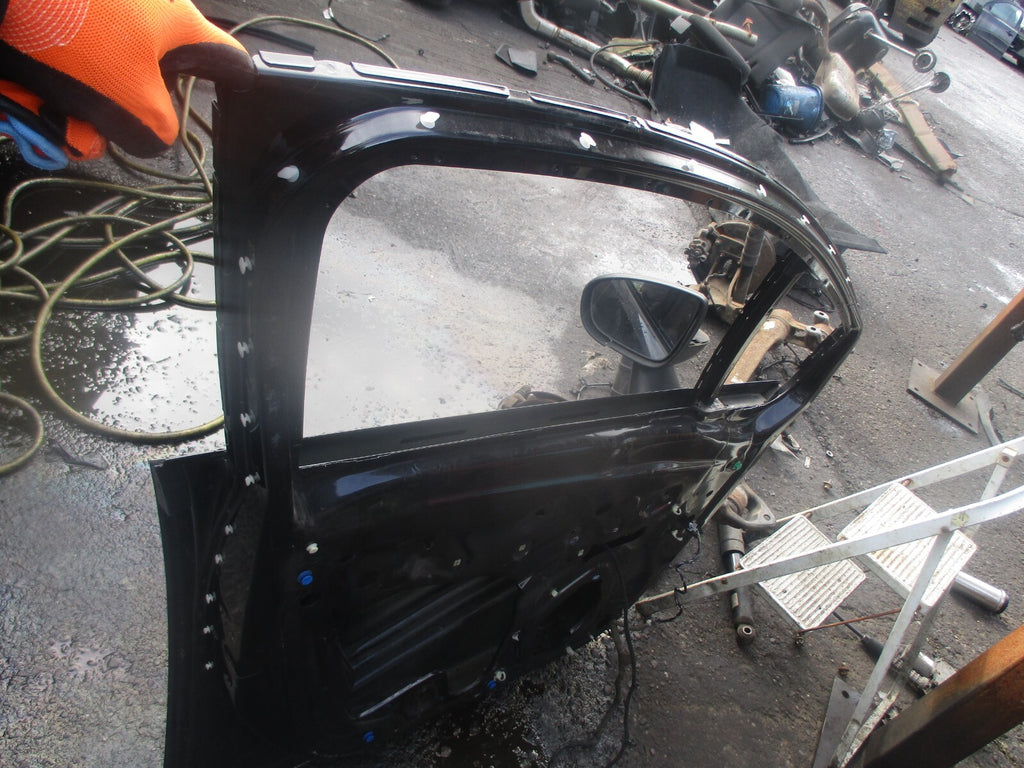 VAUXHALL MERIVA B 2010 NS PASSENGER SIDE FRONT DOOR SHELL BLACK