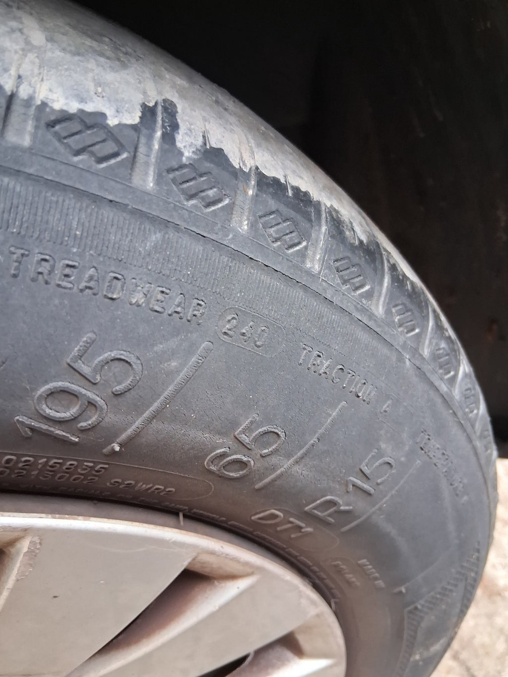 2017 CITROEN BERLINGO MK2 15 INCH STEEL WHEEL WITH TYRE 195/65R15