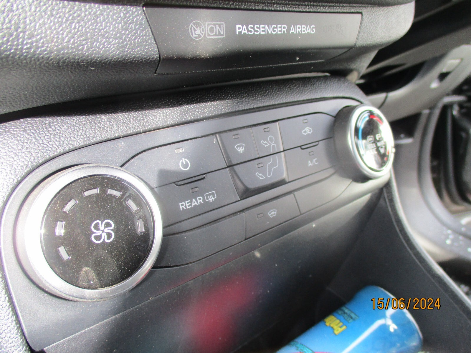 FORD FIESTA MK8 2023 HEATER AC CLIMATE CONTROL SWITCH PANEL