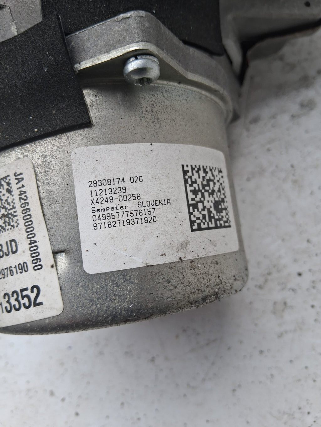 2013 VAUXHALL INSIGNIA STEERING COLUMN 13413352