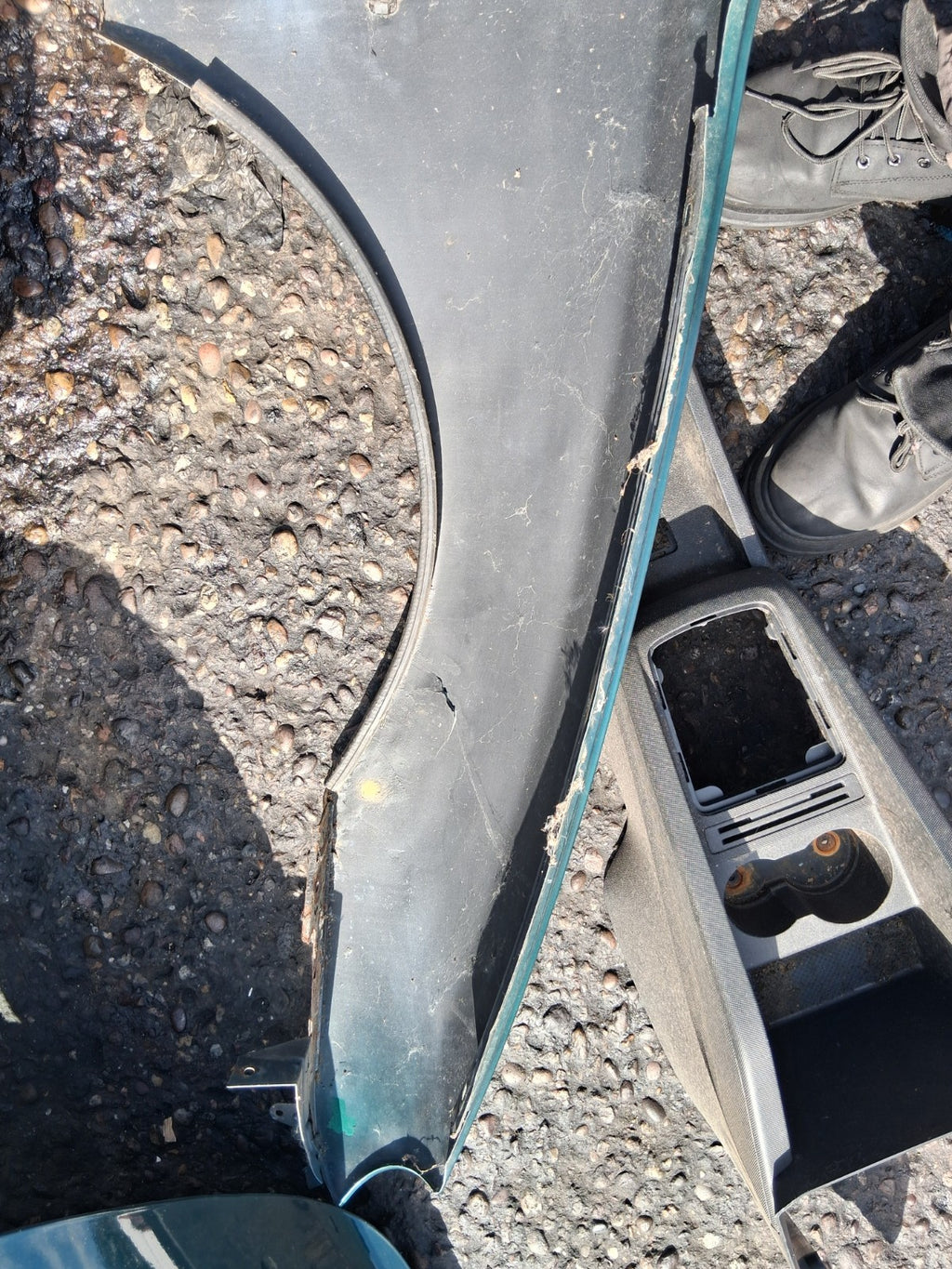 MG MGF 1996 MK1 NSF PASSENGER SIDE FRONT LEFT WING PANEL GREEN