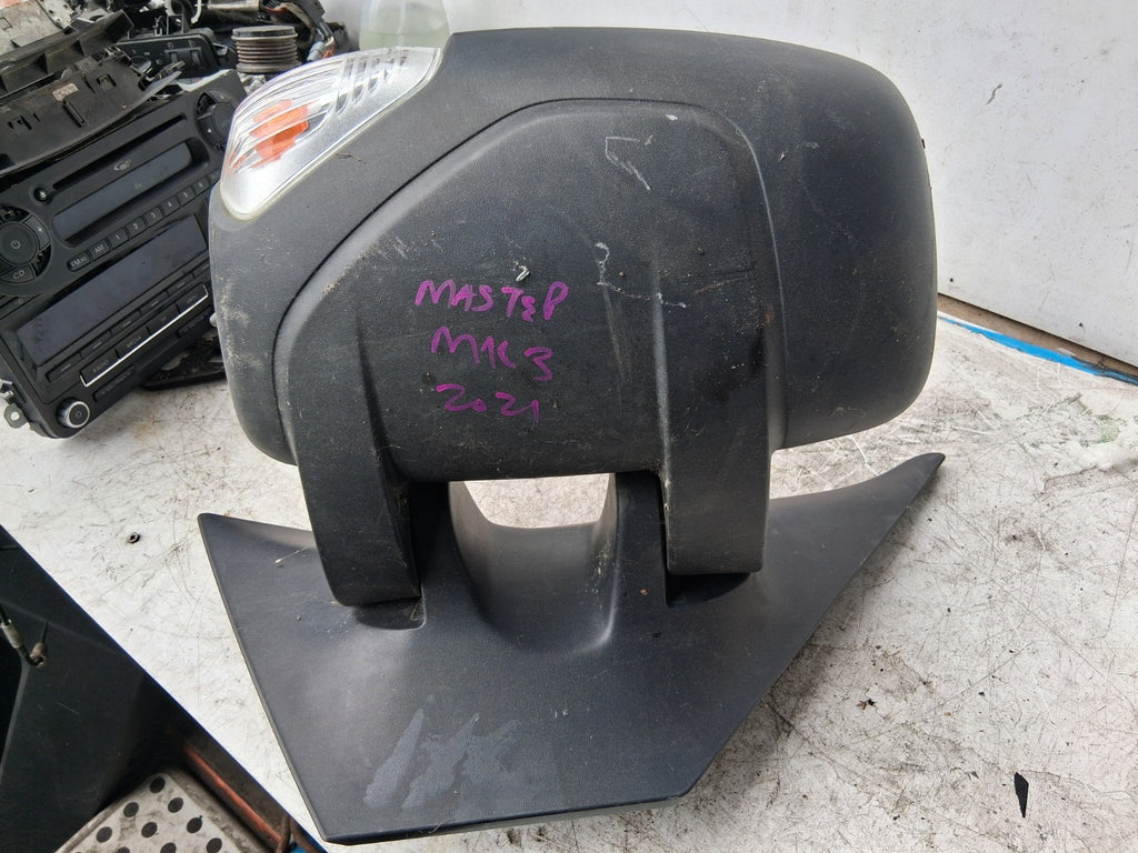 2024 RENAULT MASTER MK3 OSF DRIVER SIDE FRONT WING MIRROR BLACK