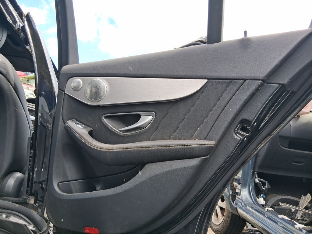 2016 MERCEDES C CLASS W205 OSR DRIVER SIDE REAR RIGHT WINDOW MOTOR & REGULATOR