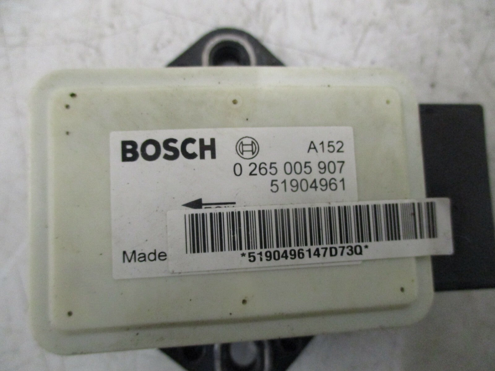 FIAT 500 1.2 PETROL 2014 ELECTRONIC YAW RATE SENSOR ECU MODULE UNIT 0265005907