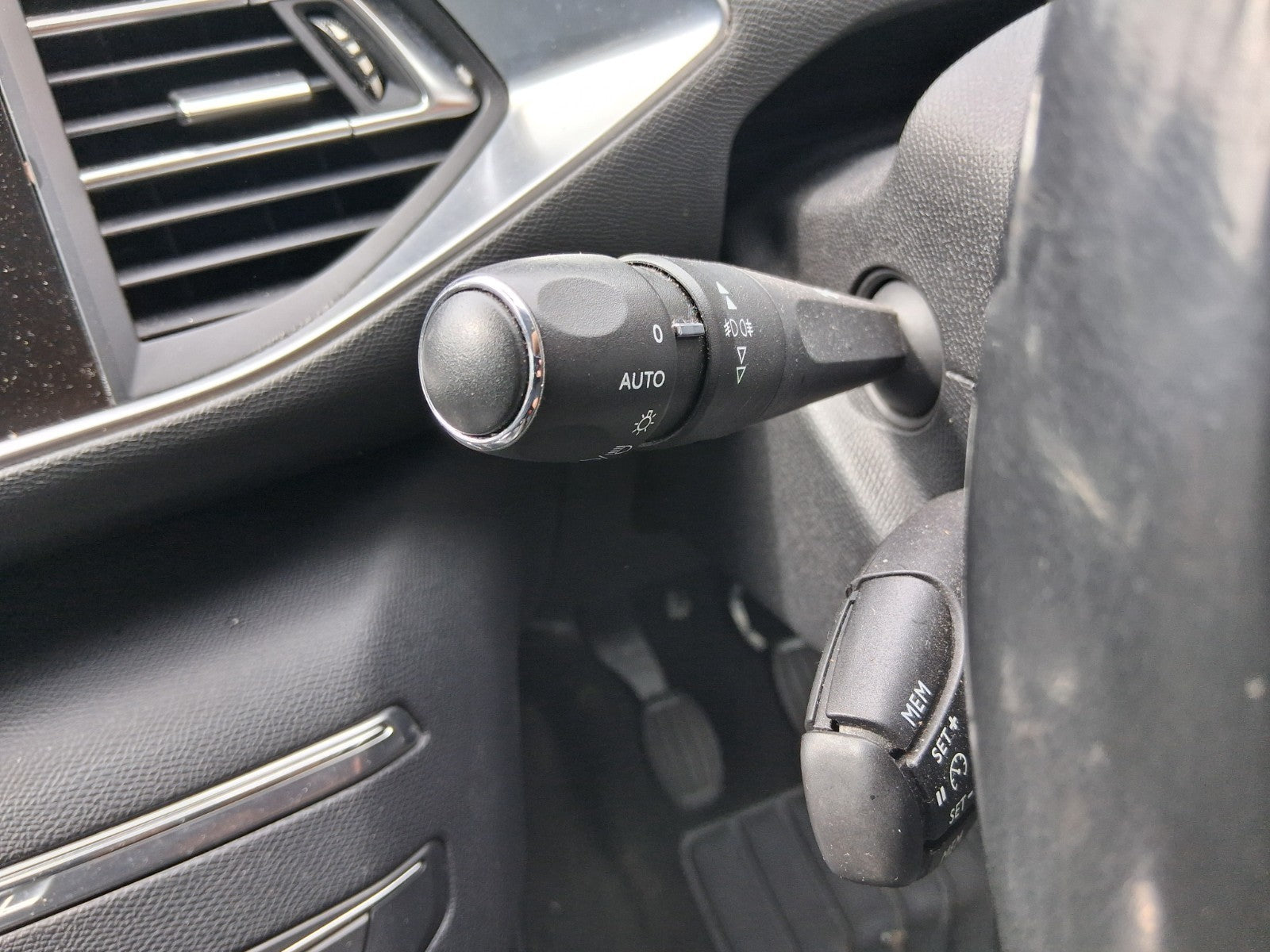 2014 PEUGEOT 308 MK2 INDICATOR WIPER COMBINATION SWITCH STALK SQUIB RING