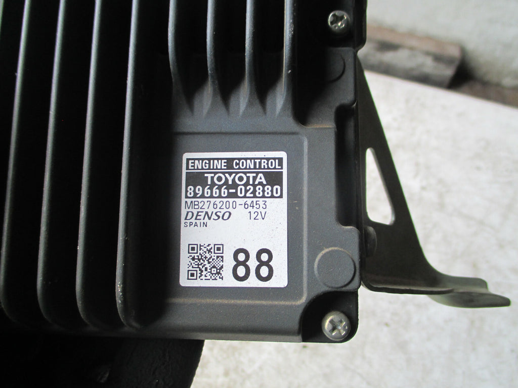 TOYOTA AURIS 2018 ECU ENGINE CONTROL MODULE UNIT 8966602880