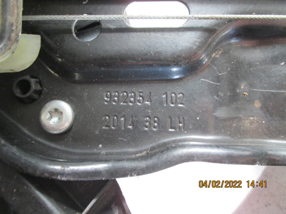 LAND RANGE ROVER EVOQUE 2014 NSF PASSENGER FRONT WINDOW REGULATOR MOTOR BJ322320