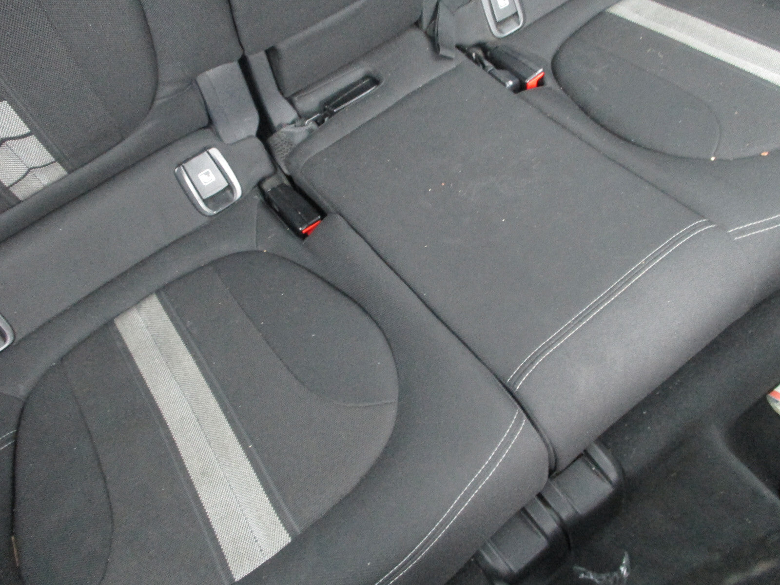 BMW X1 2018 F48 X DRIVE REAR COMPLETE SEATS BASE & BACK WITH CUP HOLDERS FABRIC