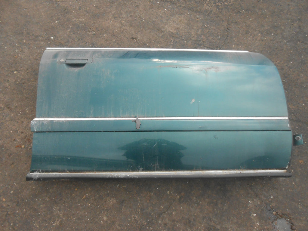 AUDI A8 D2 4D (MK1) 2000 OSF DRIVER SIDE FRONT BARE DOOR SHELL LX6V JASPER GREEN
