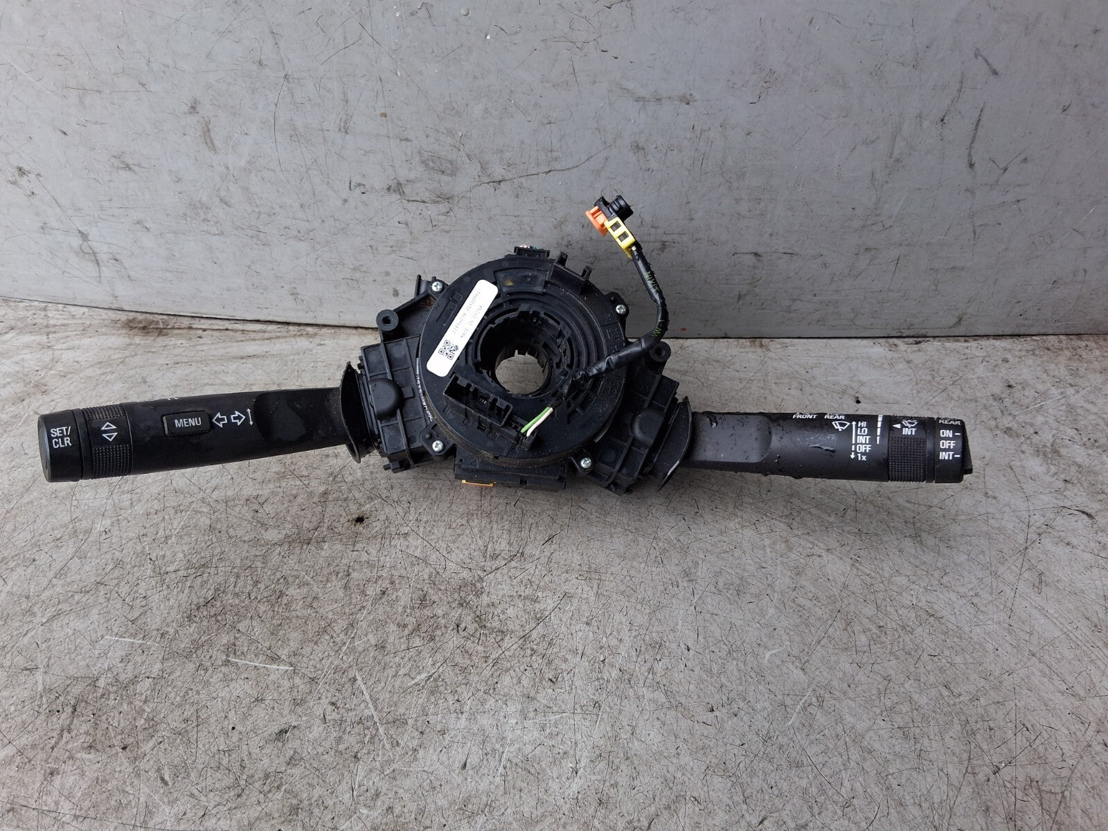 VAUXHALL ZAFIRA C 2017 INDICATOR WIPER STALK SWITCH WITH SQUIB 22914039