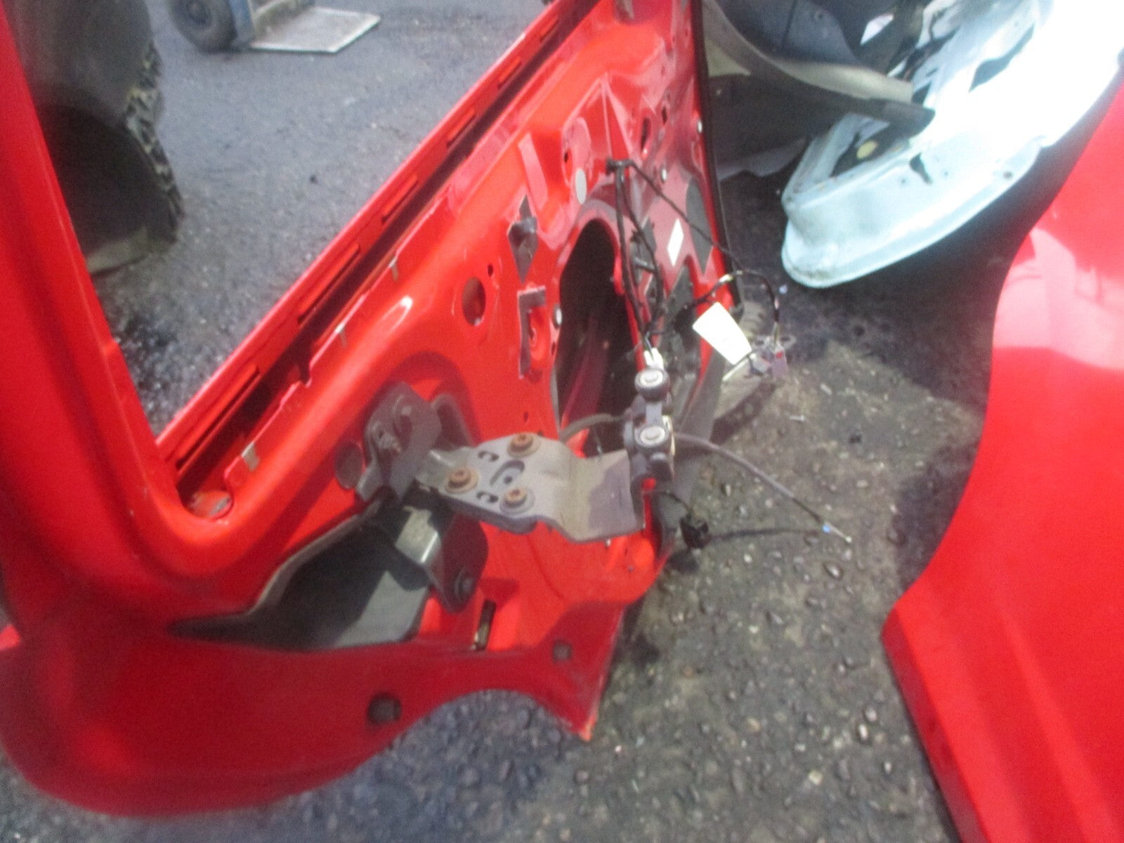 FORD B MAX 2013 NSR PASSENGER SIDE REAR DOOR RED RACE