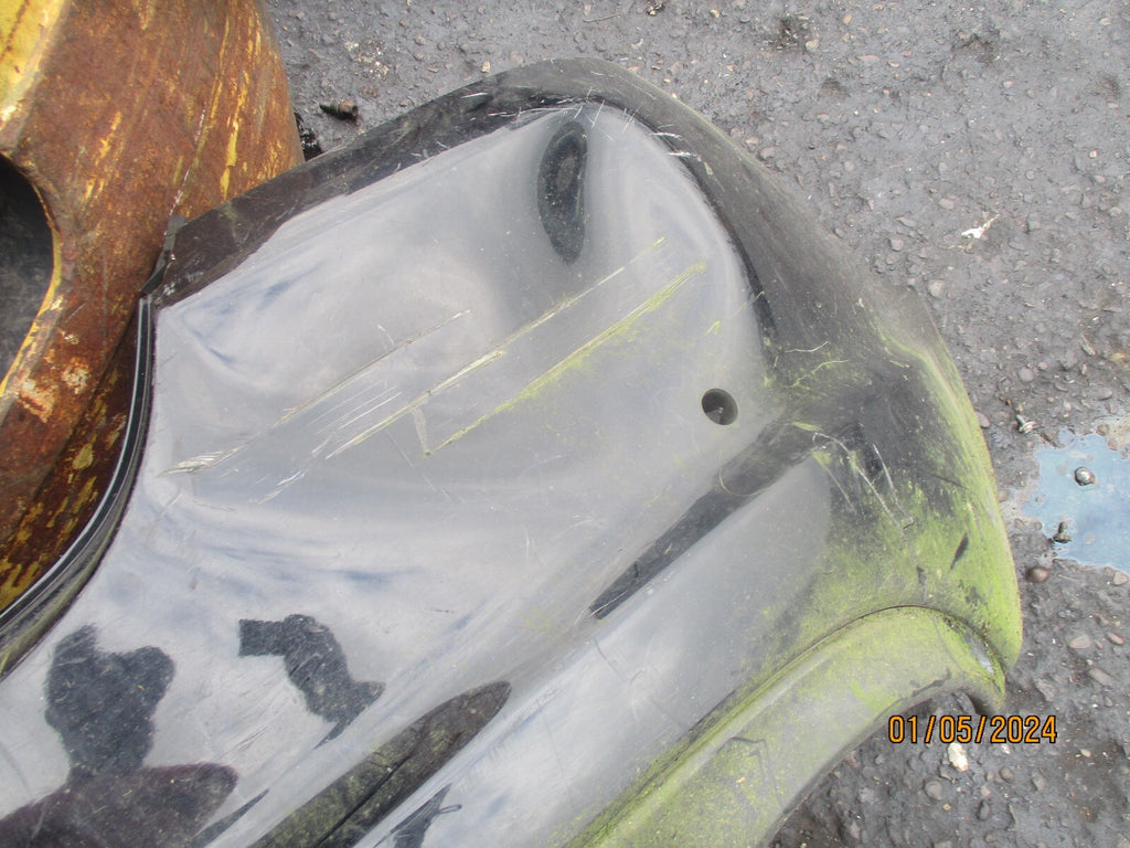 JAGUAR XF 2011 X250 REAR BUMPER BLACK DAMAGED
