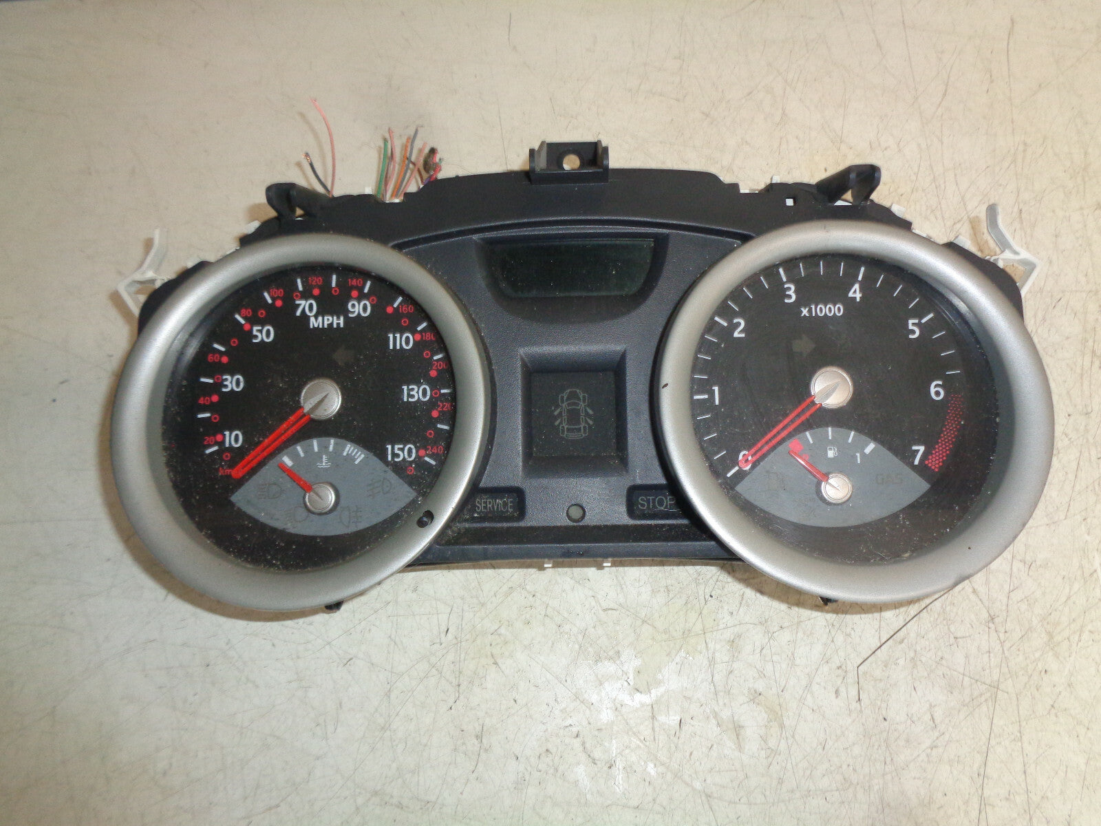 RENAULT MEGANE CC MK2 1.6PETROL MANUAL SPEEDOMETER INSTRUMENT CLUSTER 8200399698
