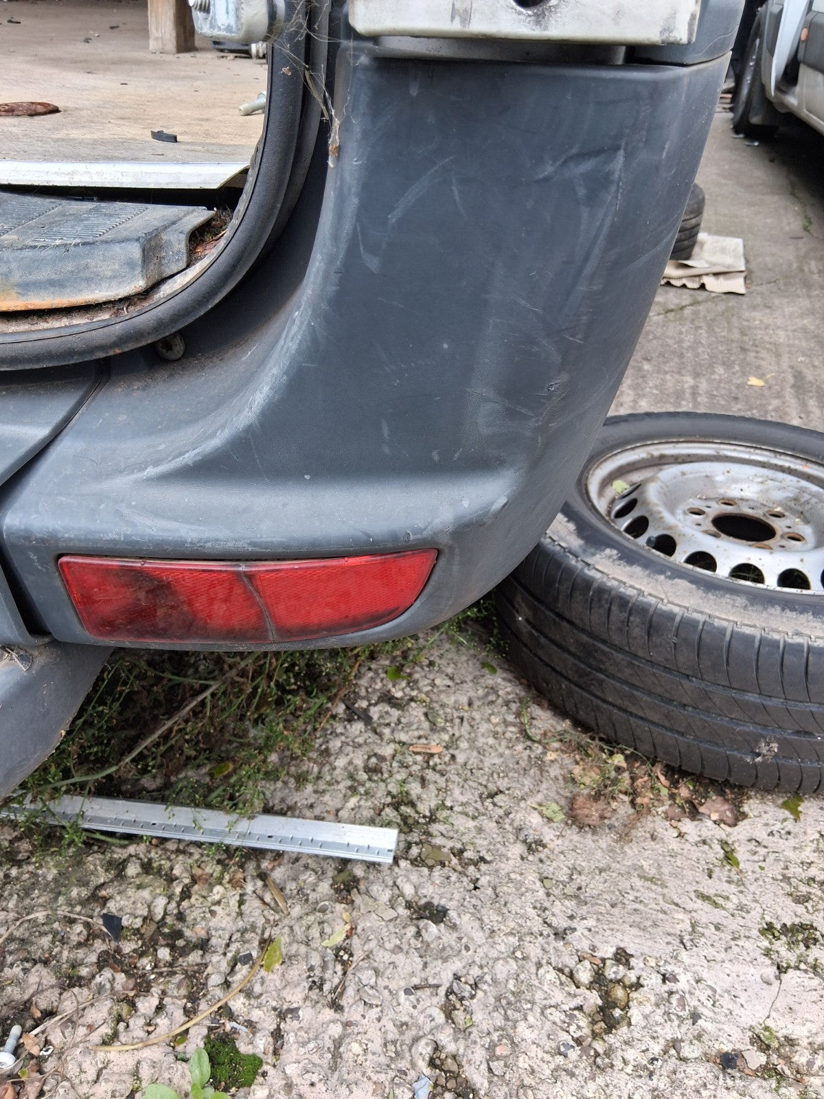 2016 MERCEDES SPRINTER MK2 W906 OSR DRIVER SIDE REAR RIGHT BUMPER CORNER