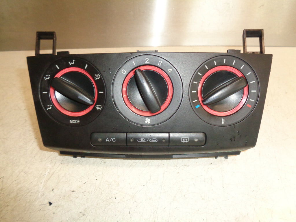 MAZDA 3 2006 HEATER AC CLIMATE CONTROL SWITCH PANEL