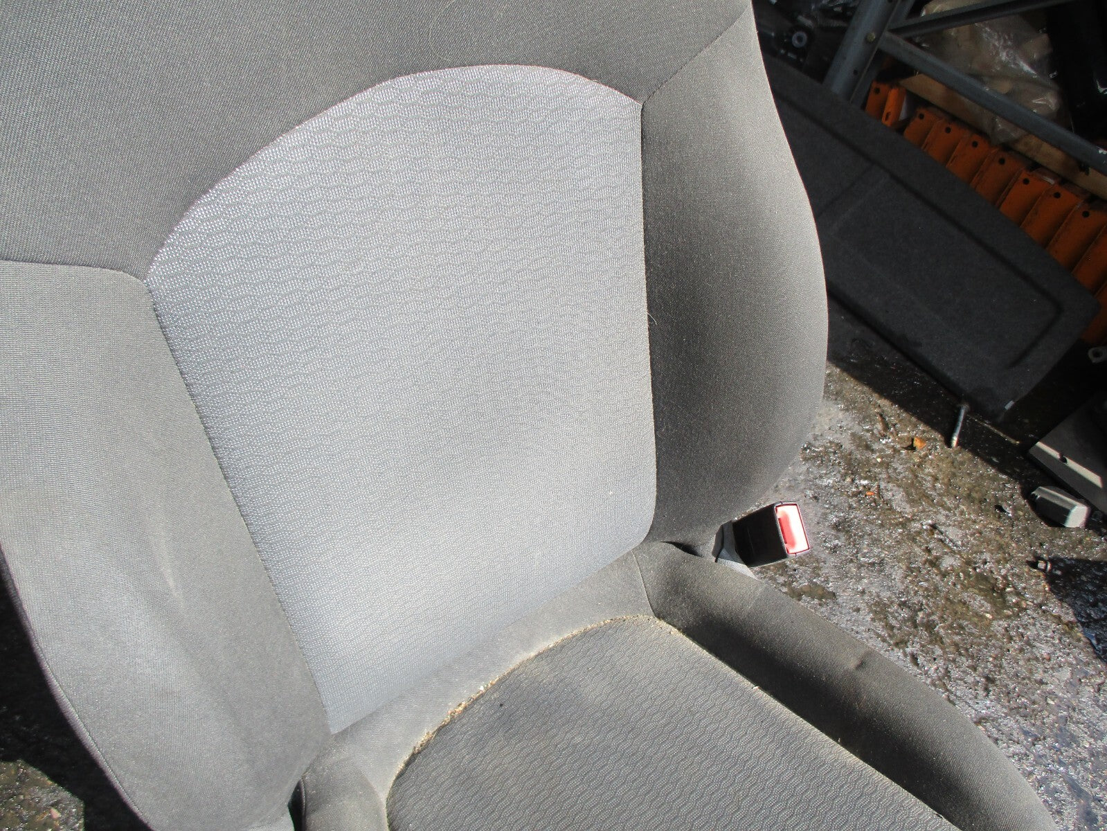VAUXHALL CORSA E 2017 OS DRIVER SIDE FRONT COMPLETE SEAT FABRIC