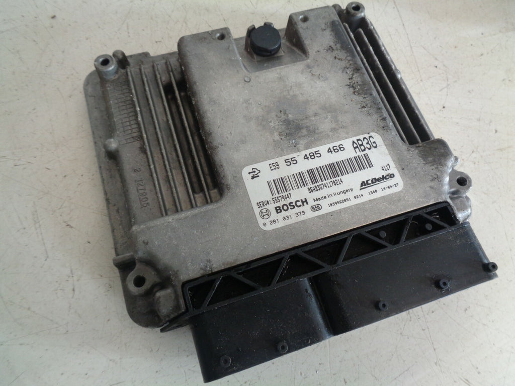 VAUXHALL INSIGNIA 2014 2.0 CDTI DIESEL ENGINE ECU ENGINE CONTROL MODULE 55485466