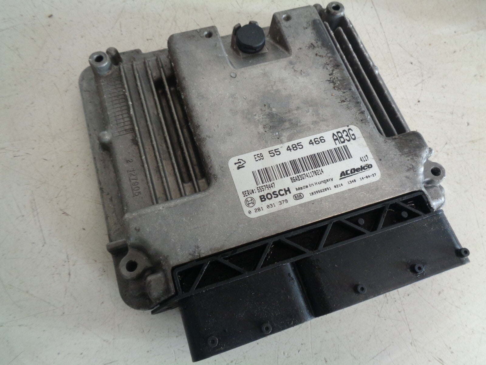VAUXHALL INSIGNIA 2014 2.0 CDTI DIESEL ENGINE ECU ENGINE CONTROL MODULE 55485466