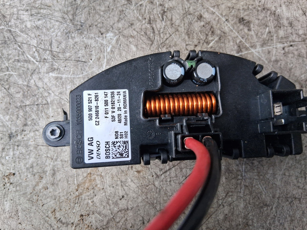 2022 VOLKSWAGEN CRAFTER MK2 HEATER BLOWER MOTOR FAN 5WC819021