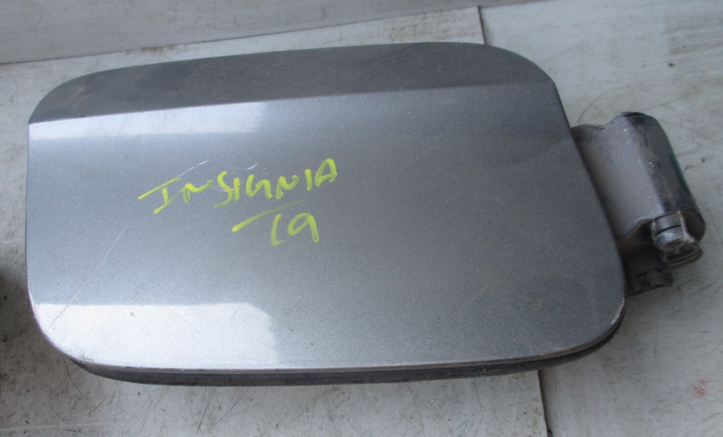 VAUXHALL INSIGNIA 2019 FUEL PETROL FLAP DOOR COVER GREY
