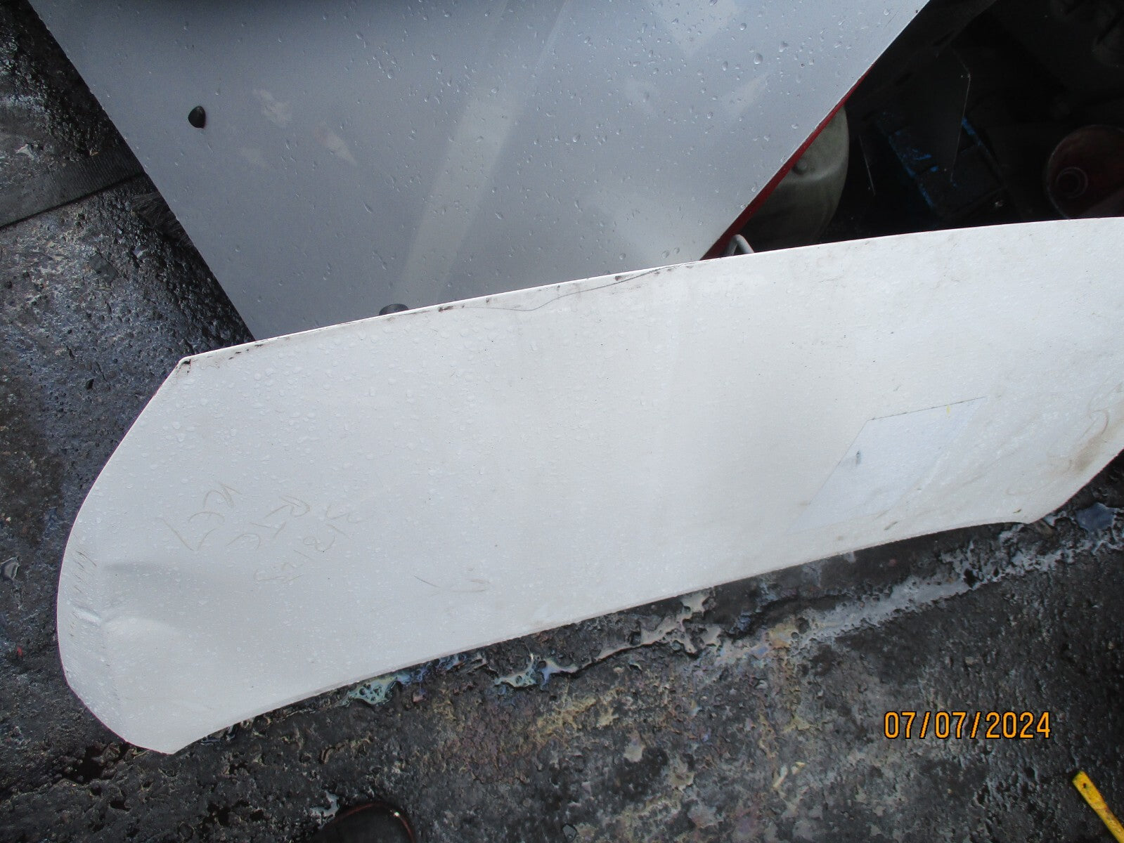 2023 KIA PICANTO MK3 JA FRONT BONNET PANEL WHITE DENTS