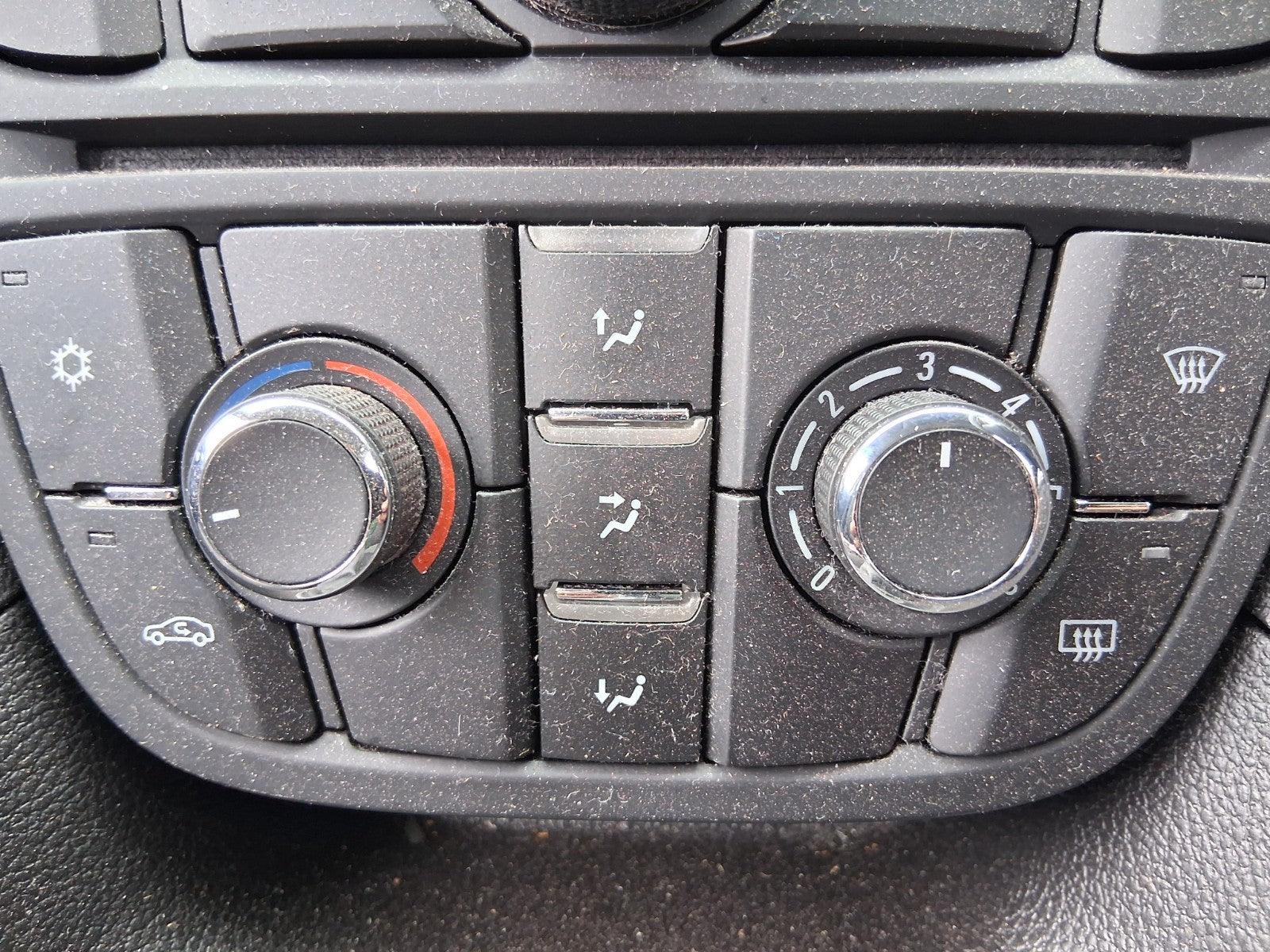 2017 VAUXHALL MERIVA B MK2 AC HEATER CLIMATE CONTROL SWITCH PANEL