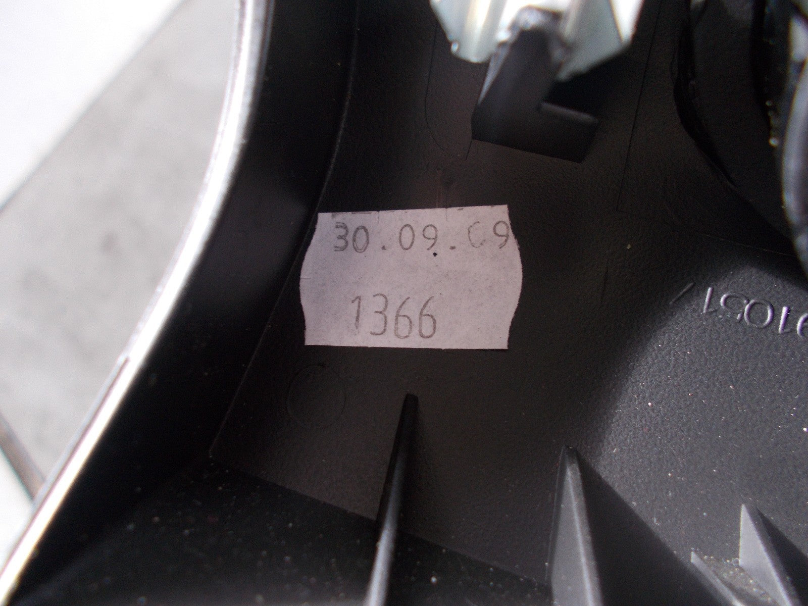 VAUXHALL INSIGNIA 2009 HEADLIGHT CONTROL PANEL BLACK 13241914