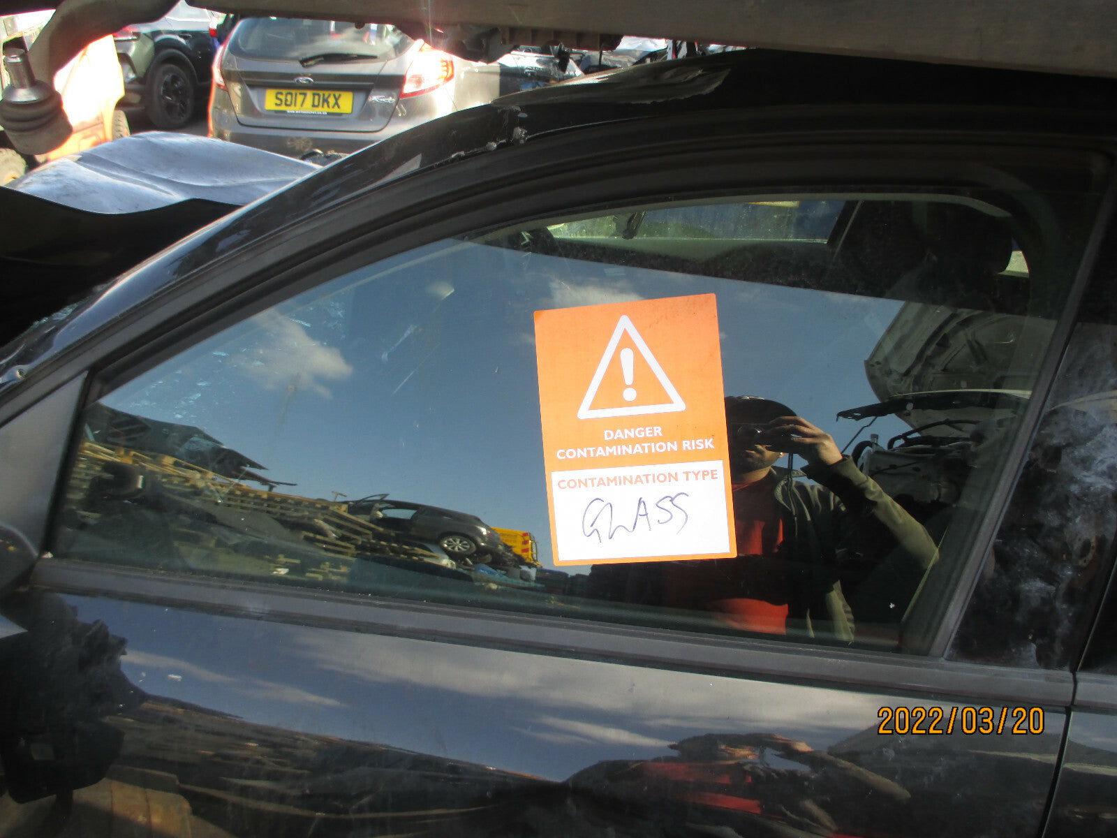 CITROEN C4 MK3 2021 NSF PASSENGER SIDE FRONT DOOR WINDOW GLASS