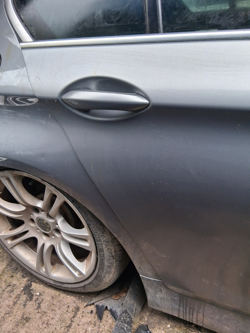2010 BMW 5 SERIES F10 M SPORT OSR DRIVER SIDE REAR BARE DOOR SPACE GREY A52