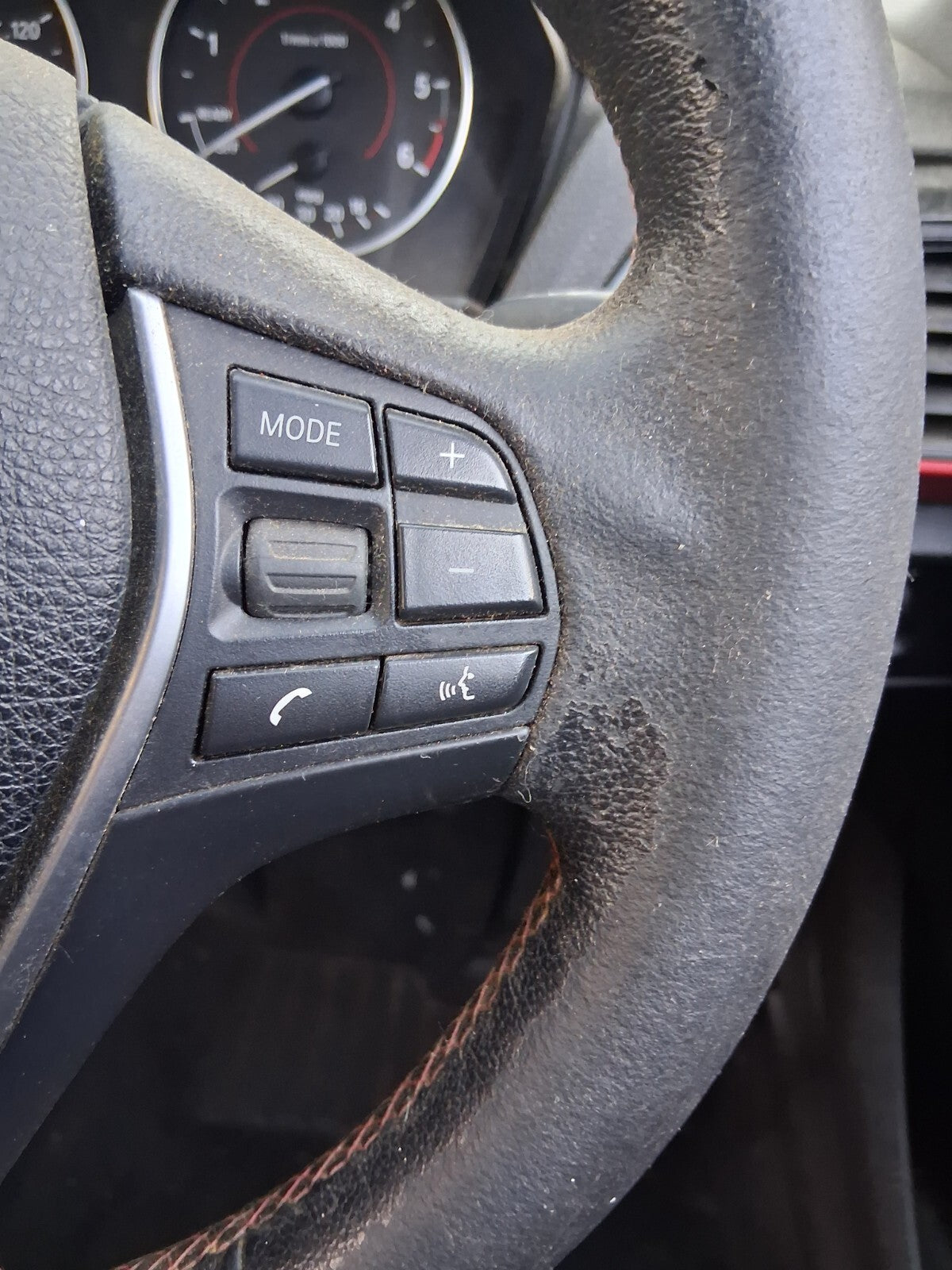 2015 BMW 1 SERIES F20 LCI MULTIFUNCTIONAL STEERING WHEEL WITHOUT AIRBAG