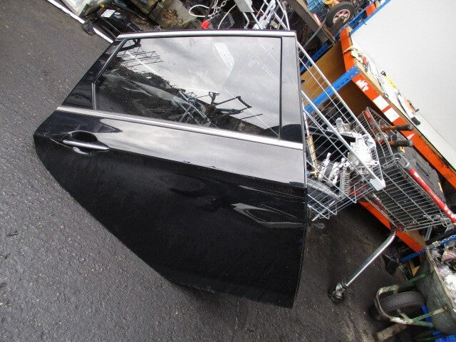 2015 HYUNDAI I40 ESTATE OSR DRIVER SIDE REAR DOOR BARE BLACK