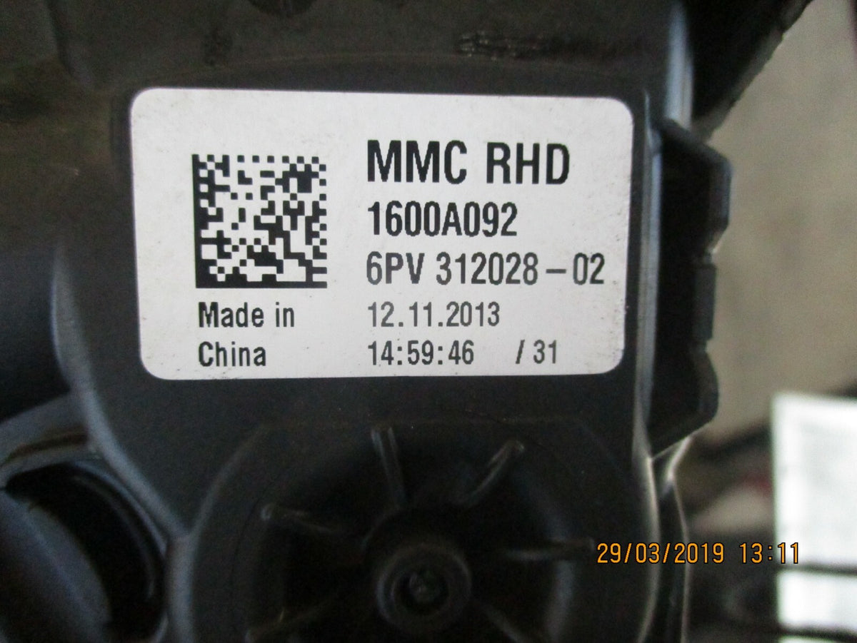 MITSUBISHI MIRAGE 2013 ACCELERATOR THROTTLE & BRAKE PEDAL SET