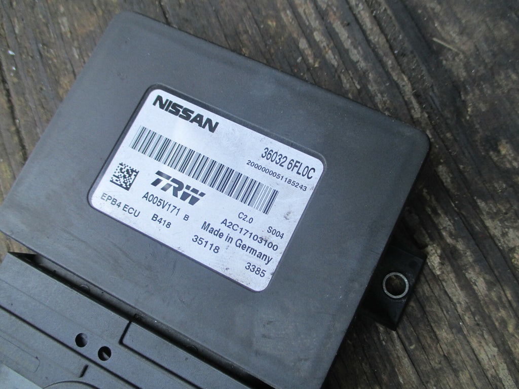 NISSAN X-TRAIL T32 2019 PARKING BRAKE CONTROL MODULE 360326FL0C