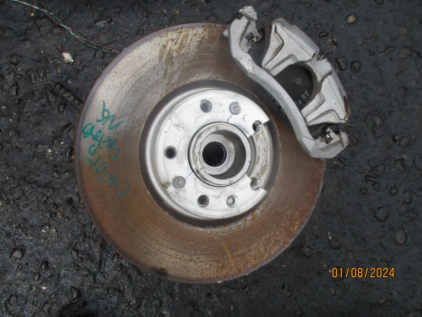 VAUXHALL GRANDLAND X 2023 1.5 DIESEL AUTO NSF PASSENGER SIDE FRONT WHEEL HUB