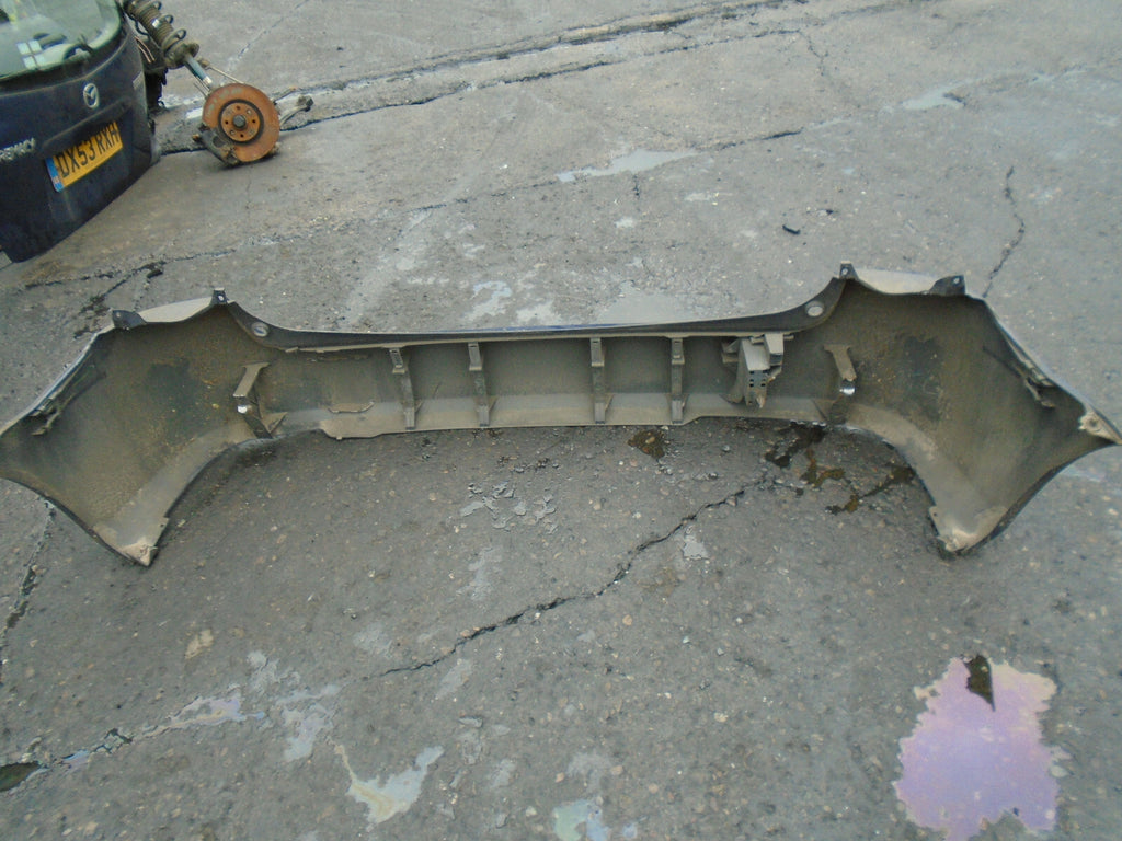 MAZDA PREMACY 2003 REAR COMPLETE BUMPER BLUE