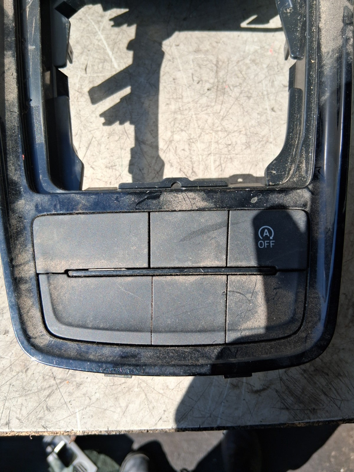 2021 SKODA SCALA CONSOLE TRIM PANEL 656863212A