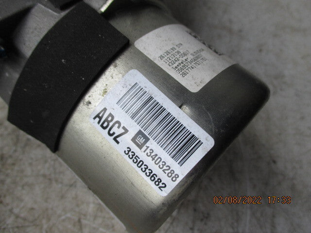 VAUXHALL CORSA D 2013 STEERING COLUMN 13403288