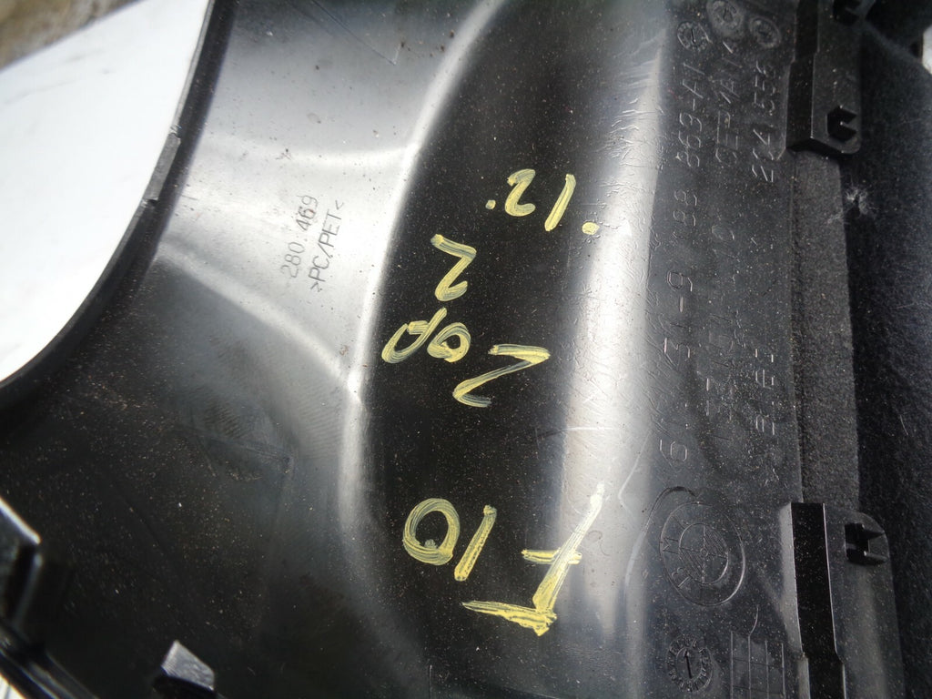 BMW 5 SERIES F10 2012 STEERING LOWER COLUMN COLWING TRIM 9188869