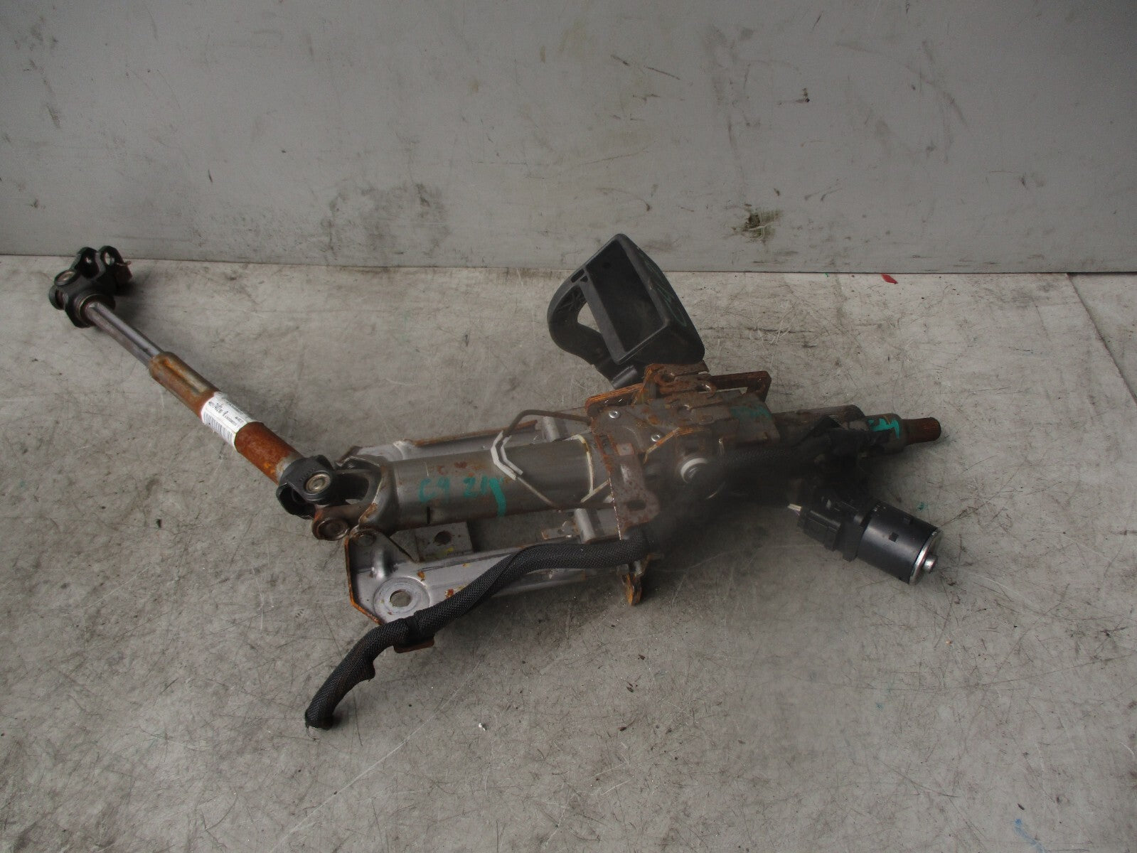 2021 CITROEN C4 MK3 1.2 PETROL STEERING COLUMN WITH KEY LOCK BARREL 9824740280R