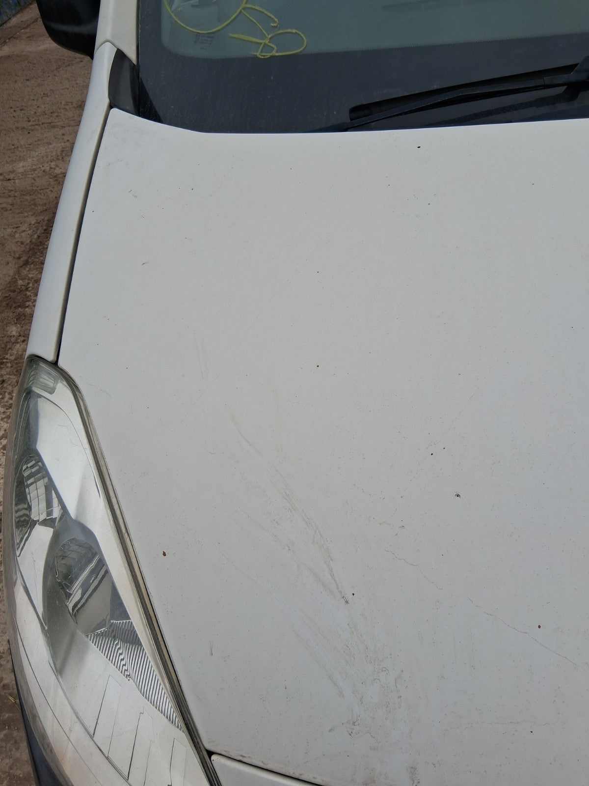 2017 CITROEN BERLINGO MK2 FRONT BONNET HOOD PANEL WHITE