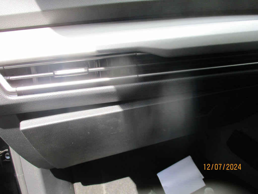 2023 VOLKSWAGEN GOLF MK8 NS PASSENGER SIDE STORAGE COMPARTMENT GLOVEBOX