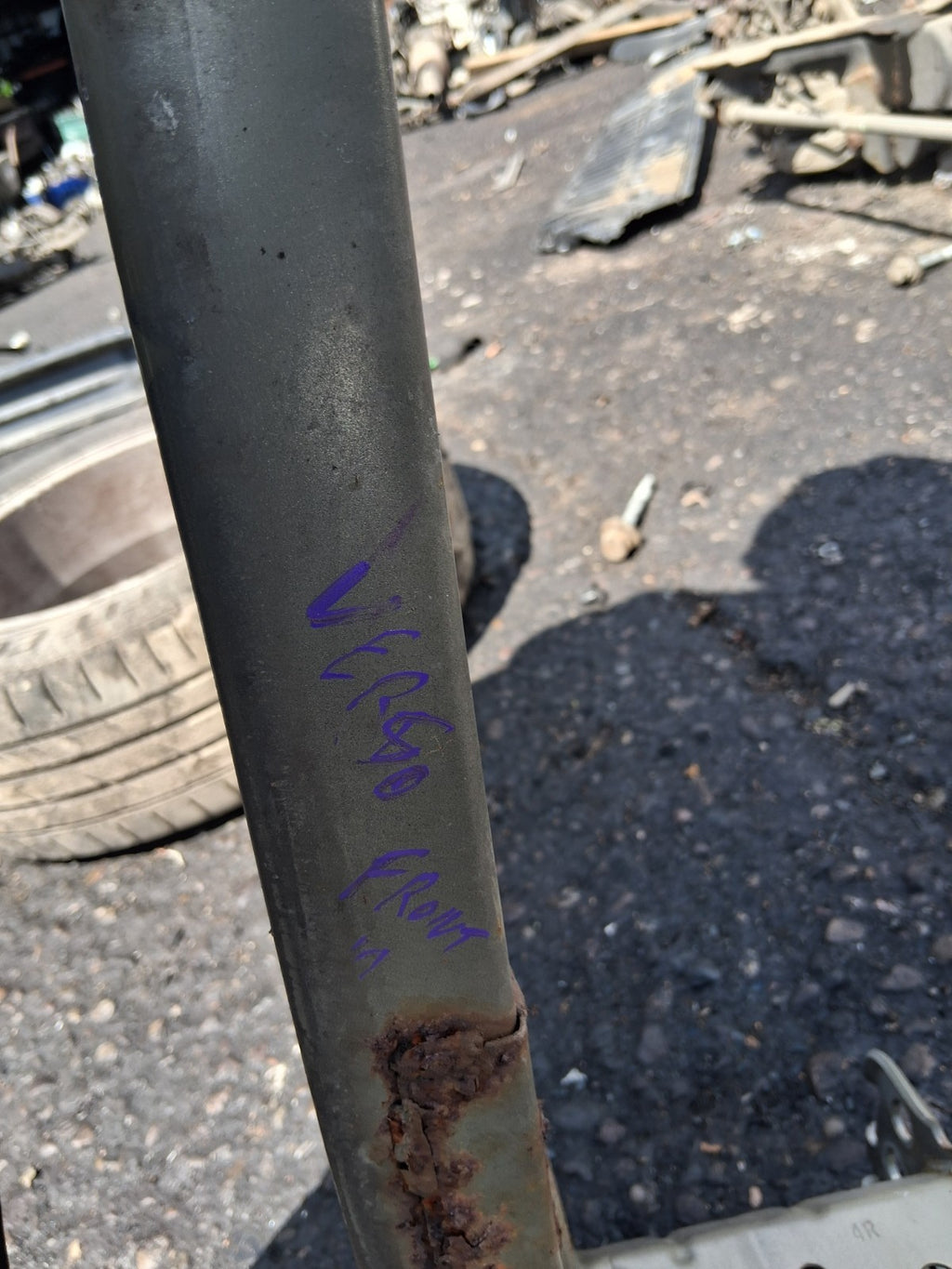 2017 TOYOTA VERSO FRONT CRASH BAR REINFORCEMENT BAR