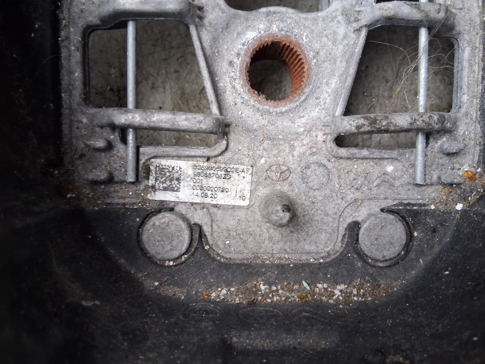 2021 VAUXHALL VIVARO MK3 STEERING WHEEL 98088708ZD