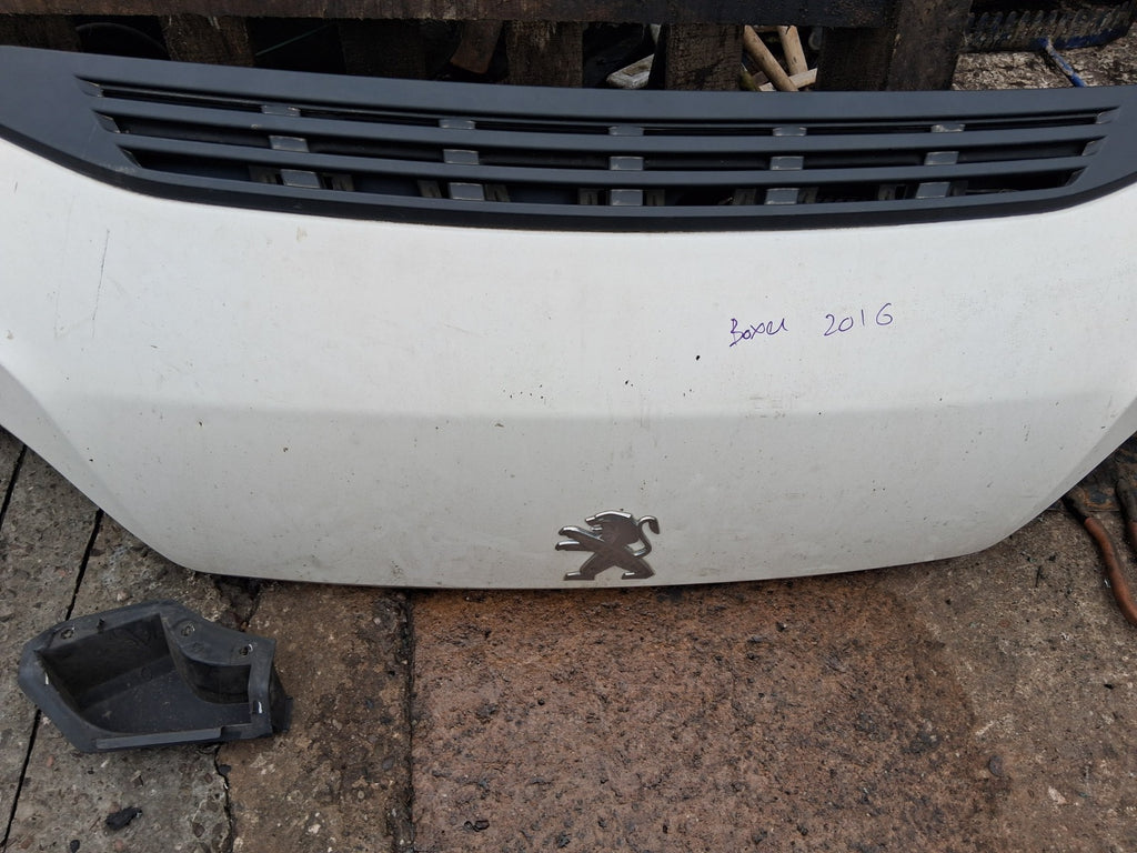 2016 PEUGEOT BOXER MK3 FRONT BONNET HOOD PANEL WHITE