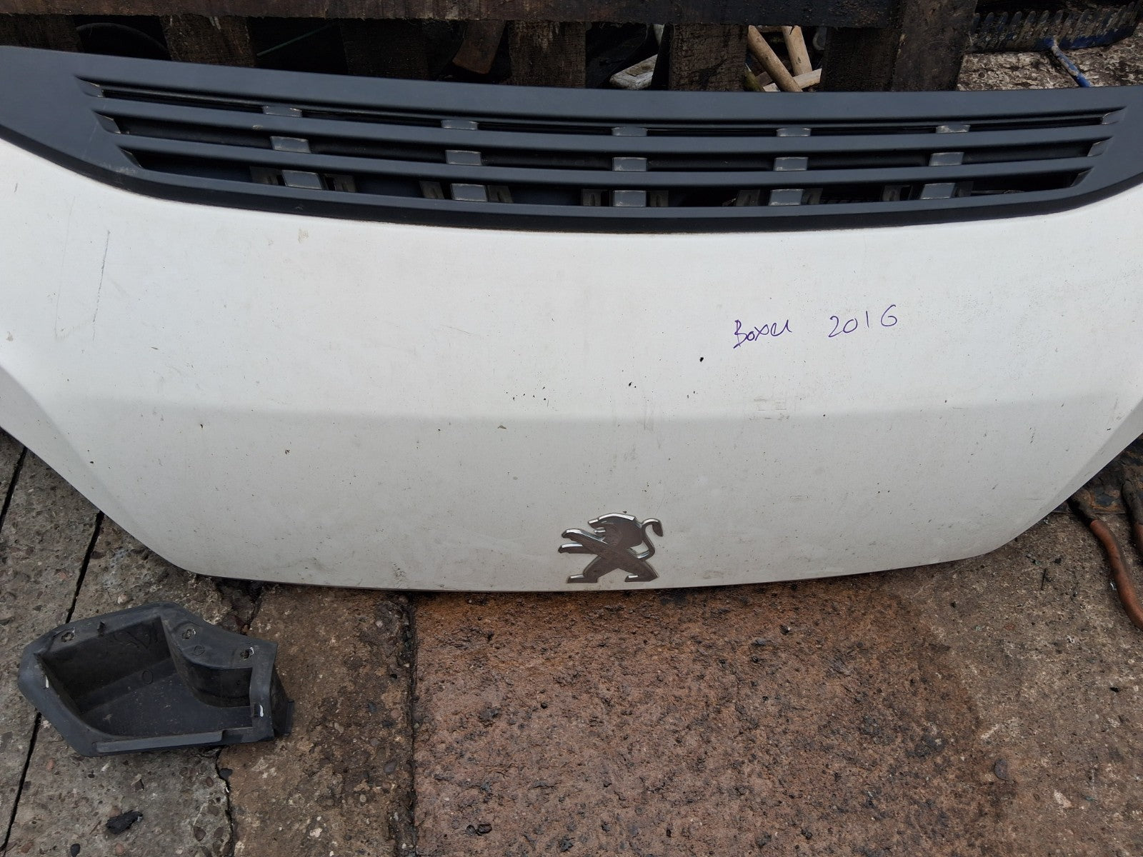 2016 PEUGEOT BOXER MK3 FRONT BONNET HOOD PANEL WHITE