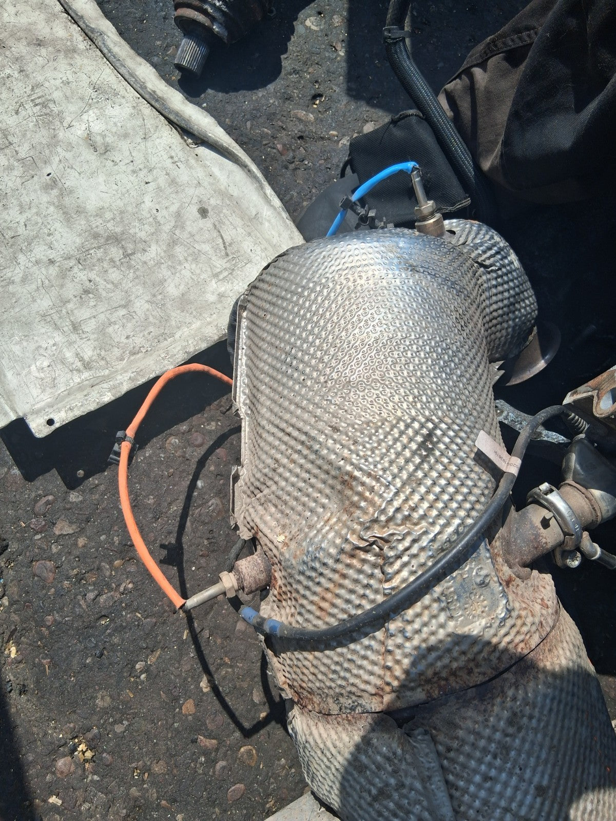 2021 FORD TRANSIT 350 MK8 2.0 DIESEL FWD DPF DIESEL PARTICULATE FILTER